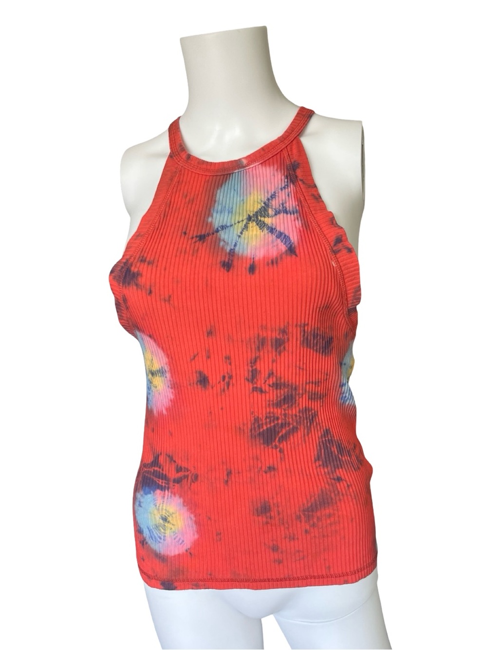 We the Free People Tank Top Easy Breezy Tie Dye Summer Womens Size Medium